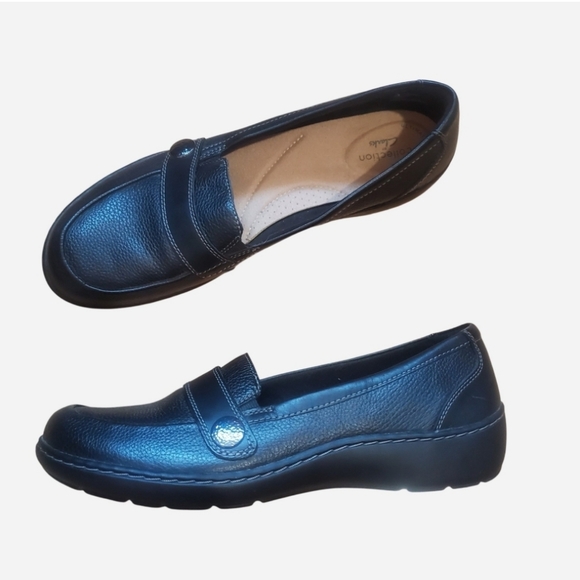 Clarks Shoes - Clarks Womens Cora Daisy Loafer Shoes Size 9.5 M Comfort Office Orth Olite Casua